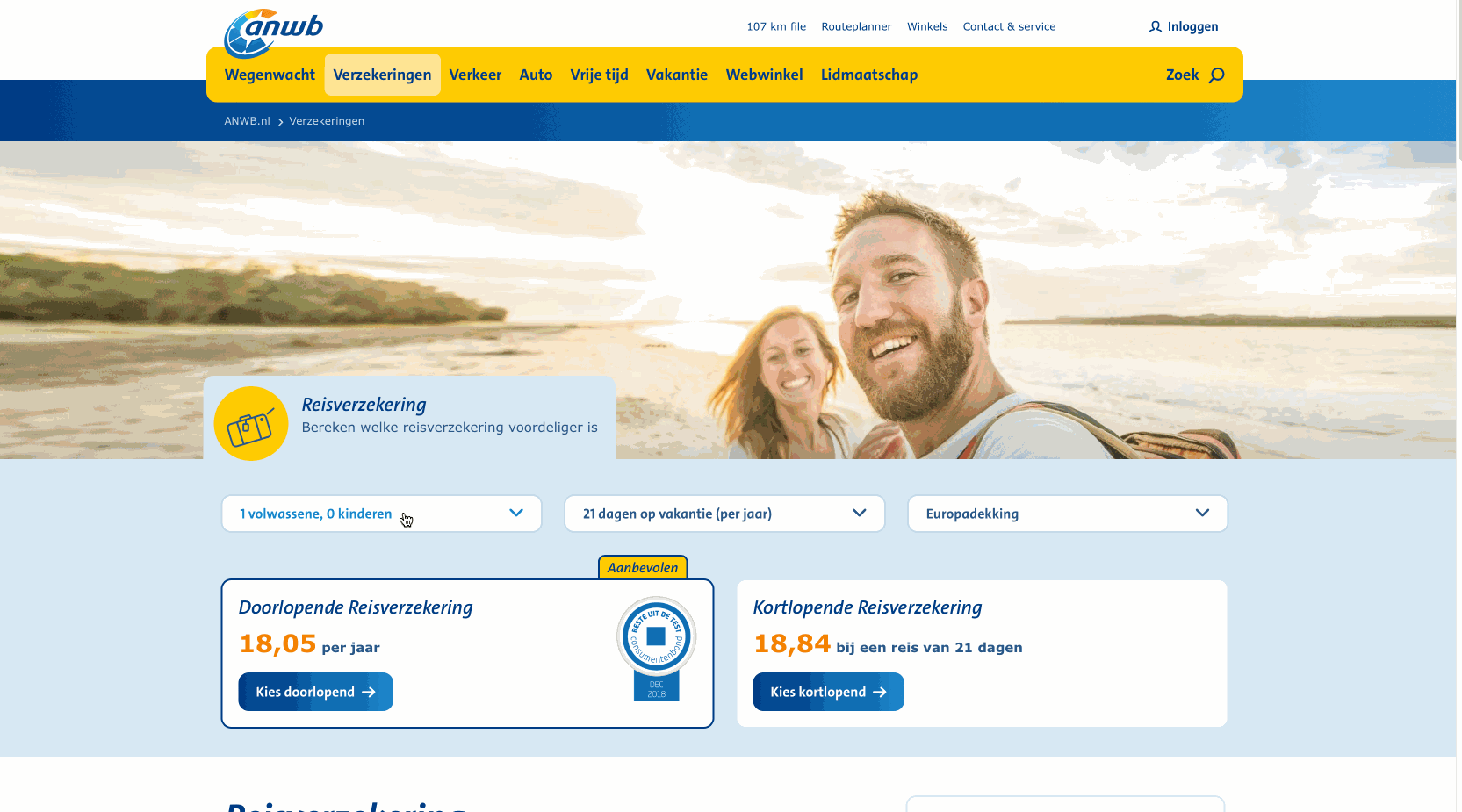 Sven Buschgens - Portfolio ANWB Insurance